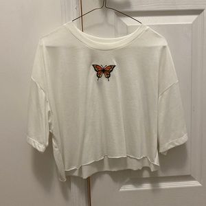 American eagle cropped t-shirt